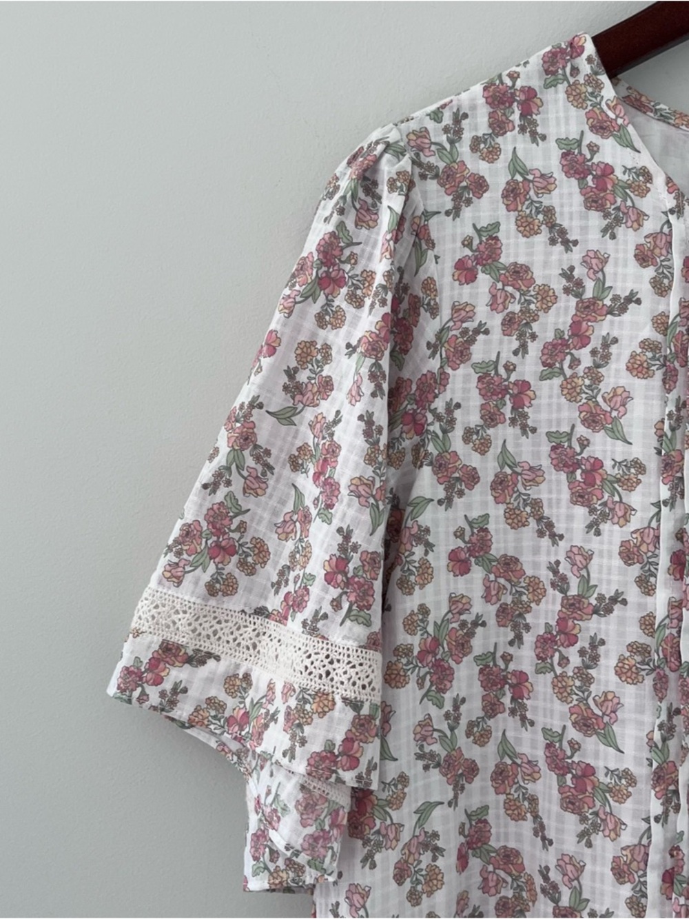 Joe Fresh x Jillian Harris Floral Prairie Mini Dress NWT Small Cotton - Picture 4 of 8